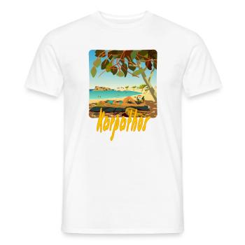 Karpathos - Männer T-Shirt - Weiß - Vorne - AI Model Male 178 dark (178cm)