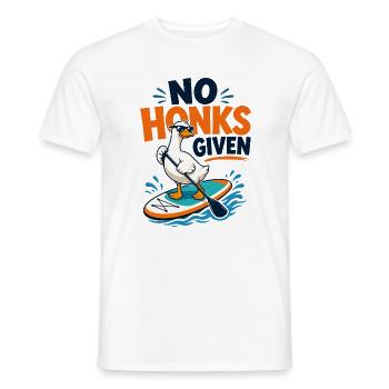  Backprint | SUP Paddleboard Board Stand Up paddel - Männer T-Shirt - Weiß - Vorne - AI Model Male 178 dark (178cm)