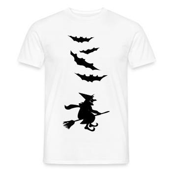 Witch - Men's T-Shirt - white - Front - AI Model Male 178 dark (178cm)