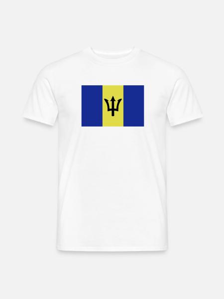Barbados - Men's T-Shirt - white