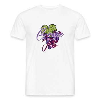 Winzer Wein Spruch für Weinliebhaber - Männer T-Shirt - Weiß - Vorne - AI Model Male 178 dark (178cm)