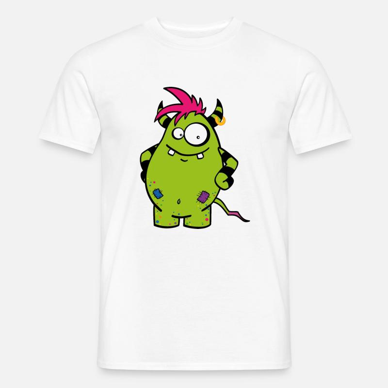 Miroo - Männer T-Shirt - Weiß