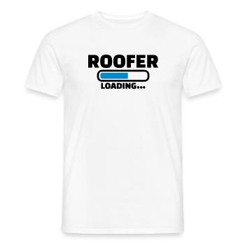 Dachdecker - Männer T-Shirt - Weiß - Vorne - AI Model Male 178 dark (178cm)