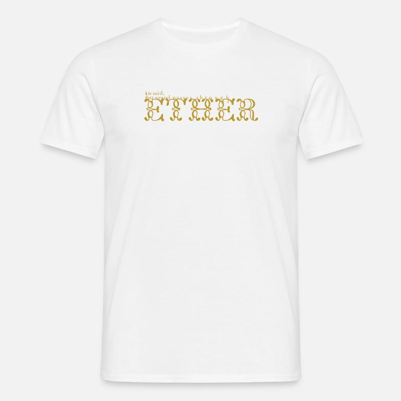 ÄTHER - Männer T-Shirt - Weiß