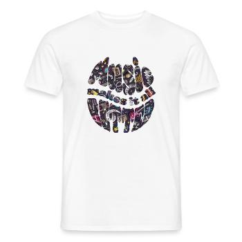 Music makes it all better - Männer T-Shirt - Weiß - Vorne - AI Model Male 178 dark (178cm)