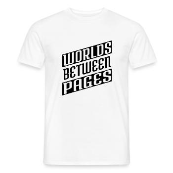 escaping routine literary genres birthday present - Männer T-Shirt - Weiß - Vorne - AI Model Male 178 dark (178cm)