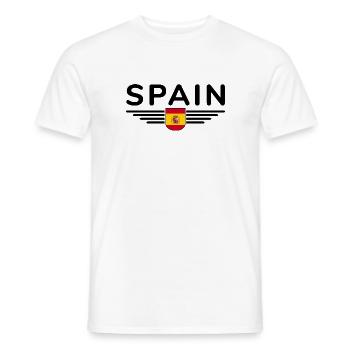I Love Spain, Design T-Shirt Outfit - Men's T-Shirt - white - Front - AI Model Male 178 dark (178cm)