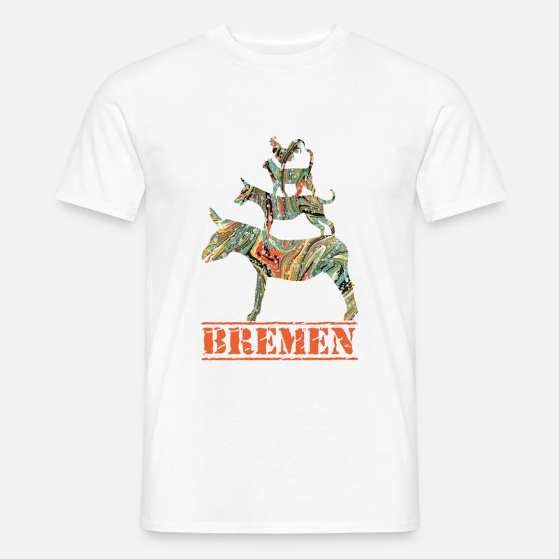 bremen e 200 - Männer T-Shirt - Weiß
