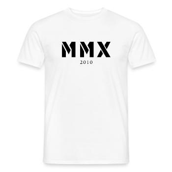 Römische Zahl Geburtsjahr Made in 2010 - Männer T-Shirt - Weiß - Vorne - AI Model Male 178 dark (178cm)