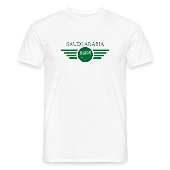 Saudi Arabia Desert Magic Style Design T-Shirt - Men's T-Shirt - white - Front - AI Model Male 178 dark (178cm)