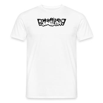 Junglist Party Schwarz Einseitig - Männer T-Shirt - Weiß - Vorne - AI Model Male 178 dark (178cm)