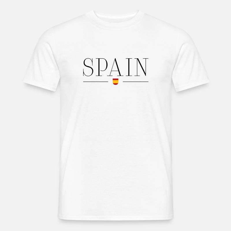 Spanien - Männer T-Shirt - Weiß