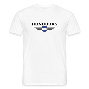 Honduras T-Shirt für Fans - Männer T-Shirt - Weiß - Vorne - AI Model Male 178 dark (178cm)