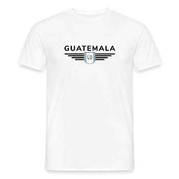 J’aime le Guatemala, T-shirt Style Design - T-shirt homme - blanc - Devant - AI Model Male 178 dark (178cm)