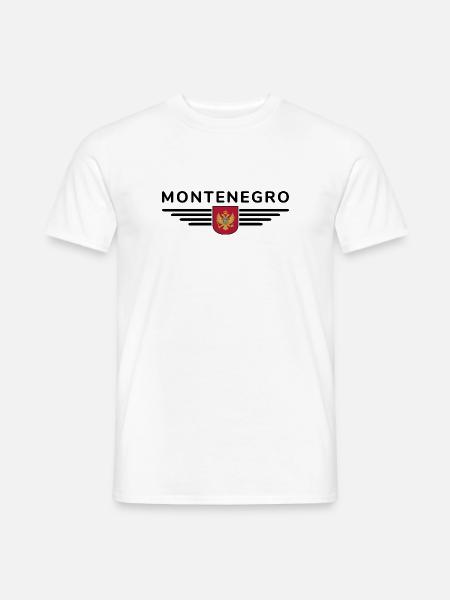 Montenegro Design – Balkan erleben - Männer T-Shirt - Weiß