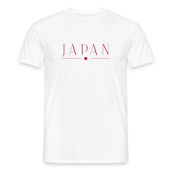 I love Japan - Men's T-Shirt - white - Front - AI Model Male 178 dark (178cm)