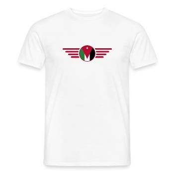 J’aime Jordan, T-shirt Style Design - T-shirt homme - blanc - Devant - AI Model Male 178 dark (178cm)