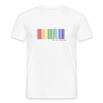 one in a billion - Men's T-Shirt - white - Front - AI Model Male 178 dark (178cm)