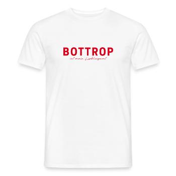 Bottrop T-Shirt – Perfect for real fans - Men's T-Shirt - white - Front - AI Model Male 178 dark (178cm)