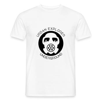 Urban Explorer - Urbex - Underground - Männer T-Shirt - Weiß - Vorne - AI Model Male 178 dark (178cm)