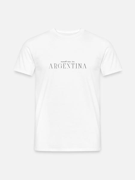 Ich liebe Argentinien - Männer T-Shirt - Weiß