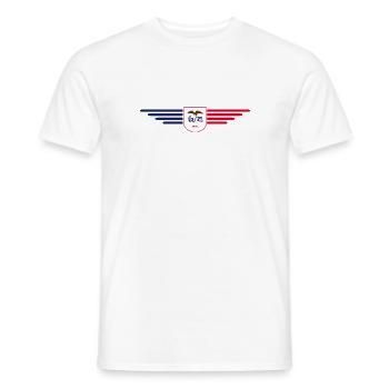 Iowa Fan T-Shirt – Your State! - Men's T-Shirt - white - Front - AI Model Male 178 dark (178cm)