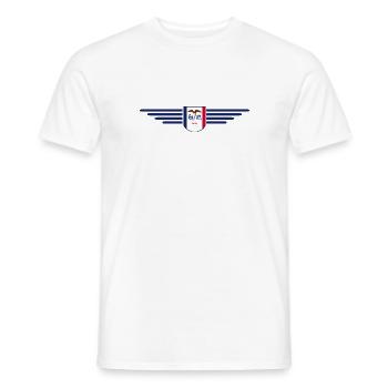 Iowa Fan T-Shirt – Your State! - Men's T-Shirt - white - Front - AI Model Male 178 dark (178cm)