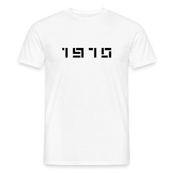 Année de naissance Anniversaire Né en - Fabriqué en 1970 - T-shirt homme - blanc - Devant - AI Model Male 178 dark (178cm)