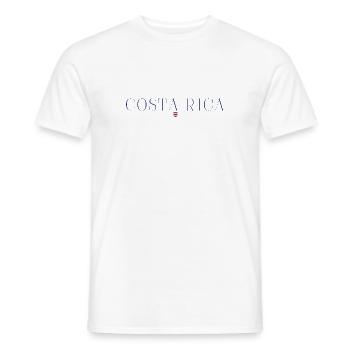 Ich liebe Costa Rica - Männer T-Shirt - Weiß - Vorne - AI Model Male 178 dark (178cm)
