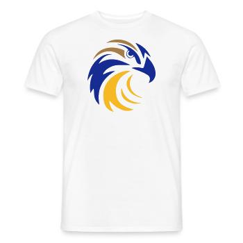 Adlerkopf Eagle - Männer T-Shirt - Weiß - Vorne - AI Model Male 178 dark (178cm)