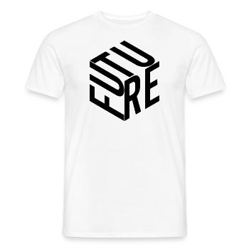 Future - Männer T-Shirt - Weiß - Vorne - AI Model Male 178 dark (178cm)
