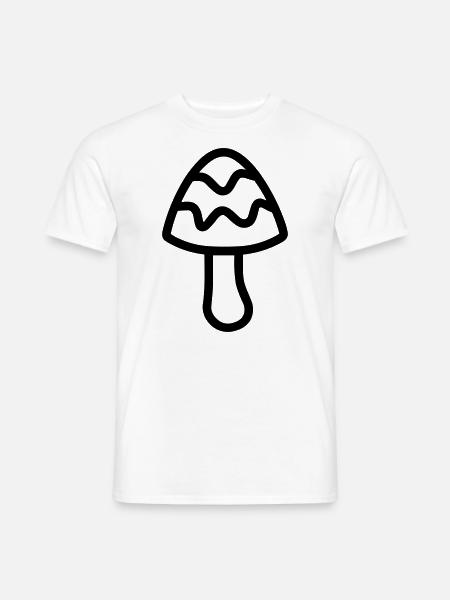 Mushroom - Men's T-Shirt - white