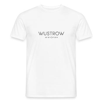 Wustrow, Fischland Darß-Zingst, mer Baltique - T-shirt homme - blanc - Devant - AI Model Male 178 dark (178cm)