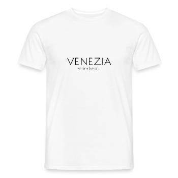 Lagunenstadt Venedig, Venetien, Italien, Adria - Männer T-Shirt - Weiß - Vorne - AI Model Male 178 dark (178cm)