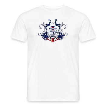 soccer england - Men's T-Shirt - white - Front - AI Model Male 178 dark (178cm)