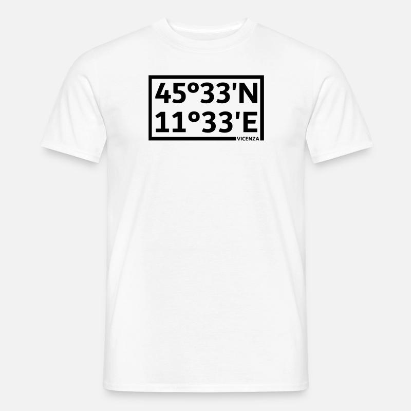 Vicenza Coordinates - Men's T-Shirt - white