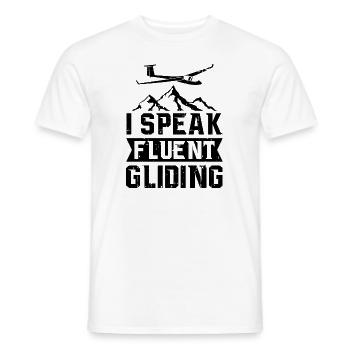 Glider Pilot | Aviation Sports Glider Gifts - Men's T-Shirt - white - Front - AI Model Male 178 dark (178cm)