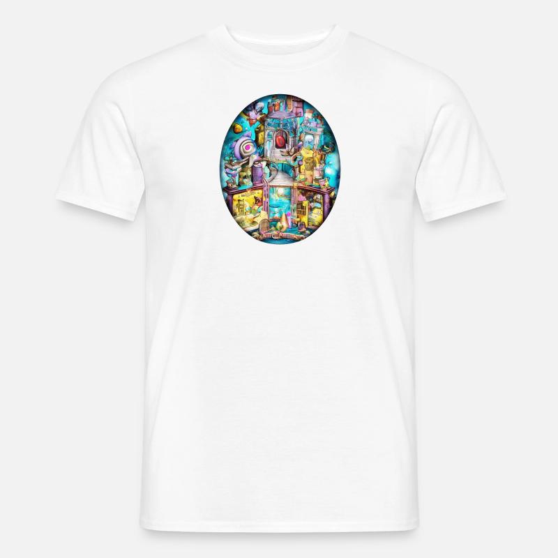 Imaginarium 03 - Männer T-Shirt - Weiß
