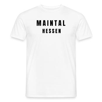 Maintal Hesse - Men's T-Shirt - white - Front - AI Model Male 178 dark (178cm)
