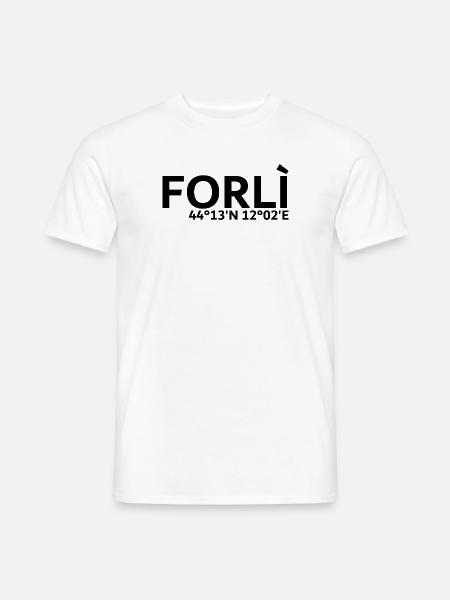 Coordonnées Forlì - T-shirt homme - blanc