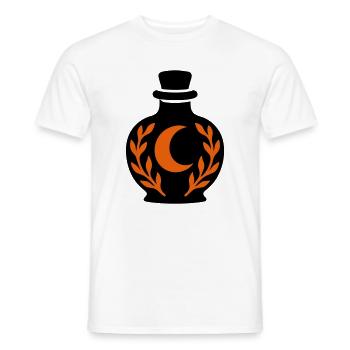 Halbmond Zaubertrank Icon - Männer T-Shirt - Weiß - Vorne - AI Model Male 178 dark (178cm)