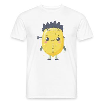 Franken-Lemon - Männer T-Shirt - Weiß - Vorne - AI Model Male 178 dark (178cm)
