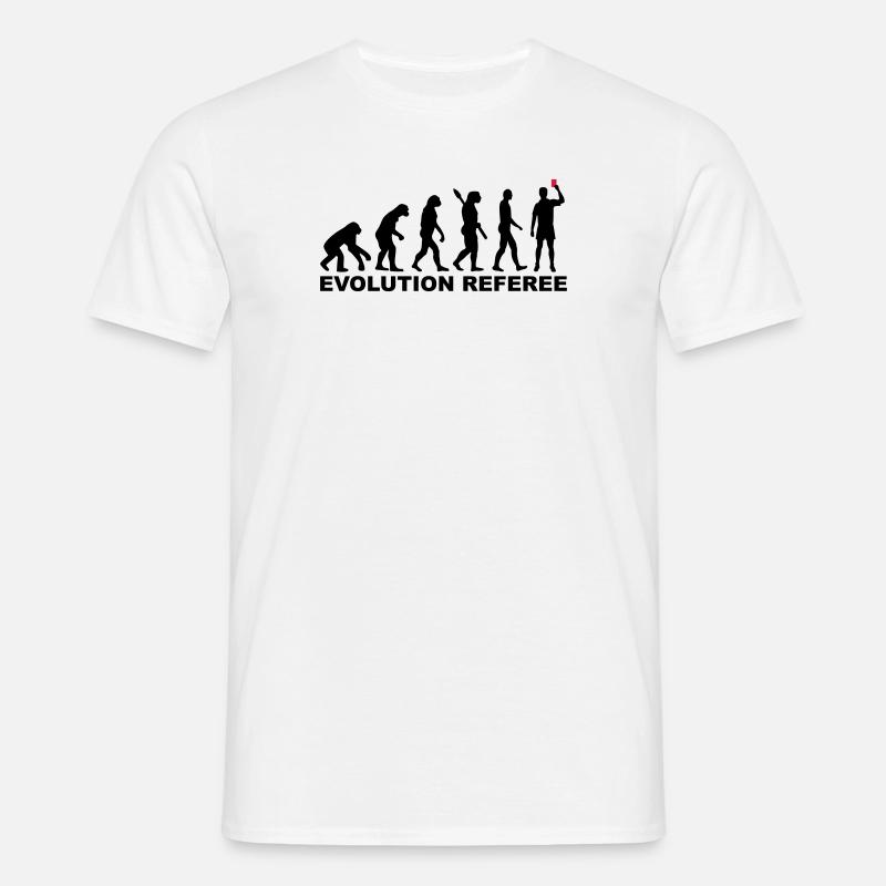 Evolution Referee - Men's T-Shirt - white
