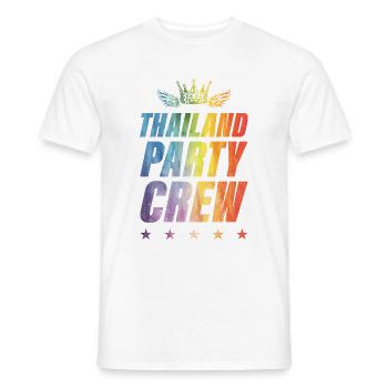 Thailand Party Crew - Männer T-Shirt - Weiß - Vorne - AI Model Male 178 dark (178cm)