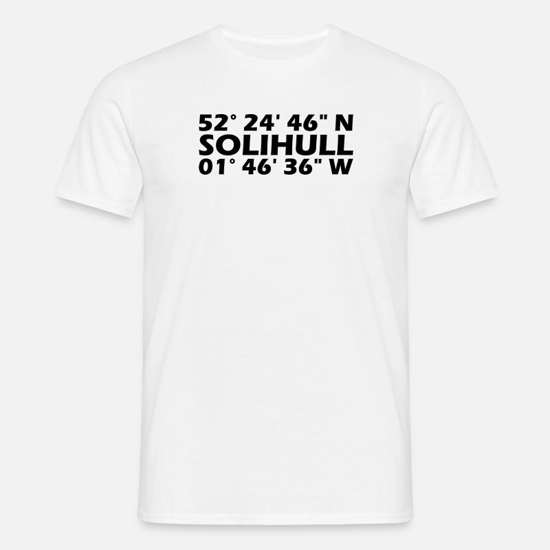Solihull coordinates - Men's T-Shirt - white