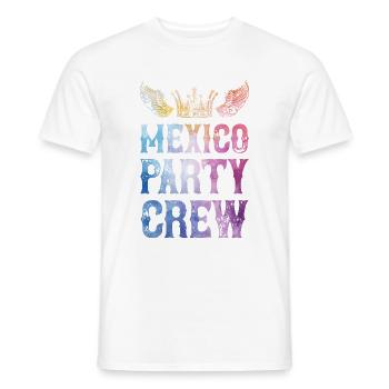 Dire que l’équipe du parti mexicain - T-shirt homme - blanc - Devant - AI Model Male 178 dark (178cm)