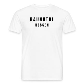 Baunatal Hesse - Men's T-Shirt - white - Front - AI Model Male 178 dark (178cm)