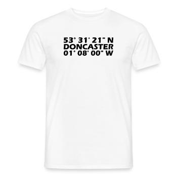 Doncaster Coordinates - Men's T-Shirt - white - Front - AI Model Male 178 dark (178cm)