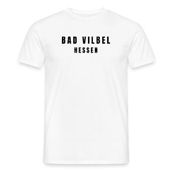 Bad Vilbel Hessen - Männer T-Shirt - Weiß - Vorne - AI Model Male 178 dark (178cm)