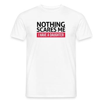 dad - Men's T-Shirt - white - Front - AI Model Male 178 dark (178cm)